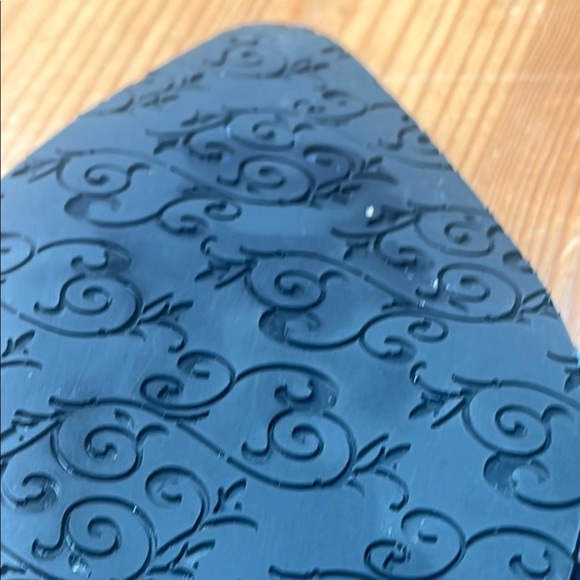 Santorini made in Spain Black and Brown Pointed Toe Loafers Velvet Flats - Picture 12 of 12